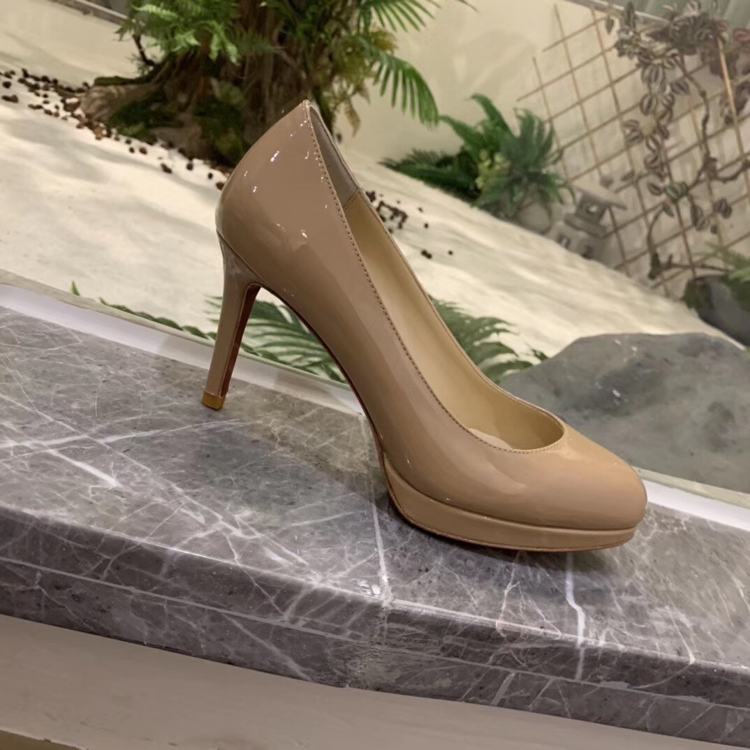 Replica Christian Louboutin Nude Patent New Simple Mm Pumps