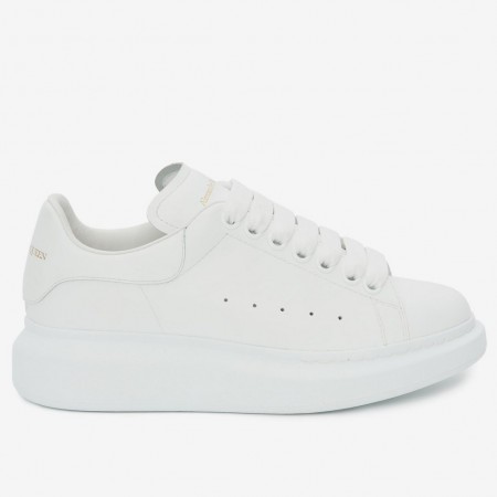 Alexander McQueen Women's White Oversized Sneakers