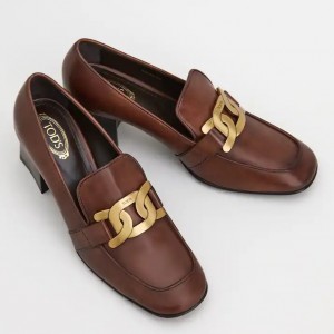 Tod's Kate Pumps 60mm In Brown Leather