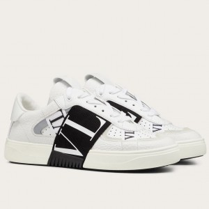 Valentino Women's VL7N Sneakers with Black & White VLTN Logo