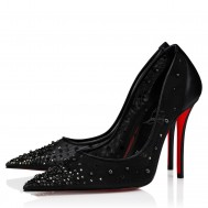 Christian Louboutin Miss Z Degrastrass Perla 100mm Pumps Black