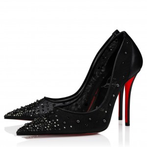 Christian Louboutin Miss Z Degrastrass Perla 100mm Pumps Black