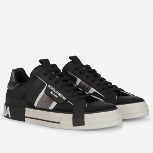 Dolce & Gabbana Women's Custom 2.Zero Sneakers Black