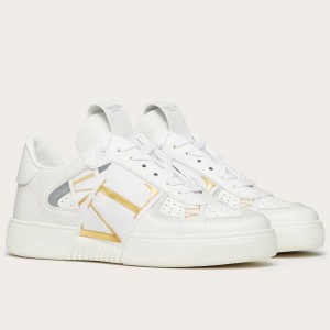 Valentino Women's VL7N Sneakers with Gold VLTN Logo 