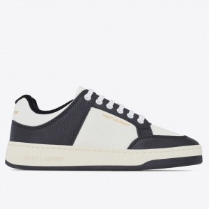 Saint Laurent Women's SL/61 Sneakers in Black and White Leather