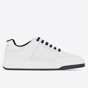 Saint Laurent Women's SL/61 Sneakers in White Leather