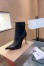 Christian Louboutin Chelsea Chick Ankle Boots 100mm in Black Leather