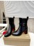 Christian Louboutin CL Chelsea Ankle Boots 70MM in Black Leather