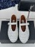 Alaia Ballet Flats in White Lambskin with Strass