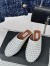 Alaia Mules in White Lambskin with Strass