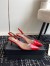 Alaia Le Coeur Slingback Pumps 55mm in Red Patent and PVC
