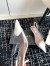 Alaia Le Coeur Slingback Pumps 55mm in White Patent and PVC