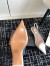 Alaia Le Coeur Slingback Pumps 55mm in White Patent and PVC