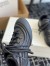 Alexander McQueen Women's Flexion Sneakers in Black Leather