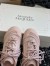Alexander McQueen Women's Flexion Sneakers in Nude Leather