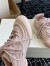 Alexander McQueen Women's Flexion Sneakers in Nude Leather