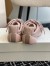 Alexander McQueen Women's Flexion Sneakers in Nude Leather