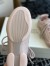 Alexander McQueen Women's Flexion Sneakers in Nude Leather