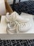 Alexander McQueen Women's Flexion Sneakers in White Leather