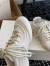 Alexander McQueen Women's Flexion Sneakers in White Leather