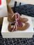 Alexander McQueen Women's Flexion Sneakers in Brown Suede Leather