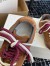 Alexander McQueen Women's Flexion Sneakers in Brown Suede Leather