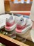 Alexander McQueen Women's Oversized Sneakers With Pink Drop Heel
