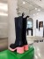 Bottega Veneta Flash Knee-high Boots with Pink Outsole