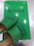 Bottega Veneta Stretch Mules 90mm In Green Lambskin