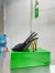 Bottega Veneta Knot Slingback Sandals 90mm in Black Lambskin