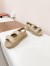 Bottega Veneta Jack Flat Slingback Sandals in Beige Lambskin