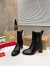 Christian Louboutin CL Chelsea Ankle Boots 70MM in Alligator Embossed Leather 