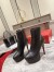 Christian Louboutin Bianca Ankle Boots 120mm in Black Lambskin