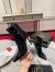 Christian Louboutin Sporty Kate 85mm Boots in Black Patent Leather