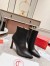 Christian Louboutin Condora Stretch 100mm Boots in Black Calfskin