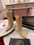 Christian Louboutin Santigag 85mm Boots in Brown Suede Leather