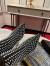Christian Louboutin Condora Spikes 100mm Boots in Black Lambskin