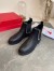 Christian Louboutin Black Capahutta Flat Ankle Boots