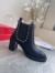 Christian Louboutin Black Capahutta 70MM Ankle Boots