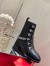 Christian Louboutin Black Horse Guarda Flat Ankle Boots