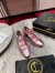 Christian Louboutin Miss Jane Pumps 55mm In Pink Iridescent Leather