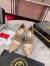 Christian Louboutin Degraqueenie 85mm Pumps in Gold Leather with Crystals