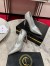 Christian Louboutin Condora Spikes 100mm Pumps in Silver Lambskin