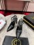 Christian Louboutin Condora Strap Pumps 100mm in Black Leather