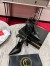 Christian Louboutin Condora Strap Pumps 100mm in Black Leather