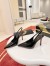 Christian Louboutin Miss Z Slingback Pumps 100mm in Black Patent