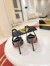 Christian Louboutin Miss Z Slingback Pumps 100mm in Black Patent