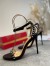 Christian Louboutin So Me 100mm Sandals In Black Lambskin