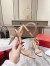 Christian Louboutin Lipqueen Sandals 100mm In Nude Patent Leather