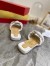 Christian Louboutin Marmela Flat Sandals In White Lambskin